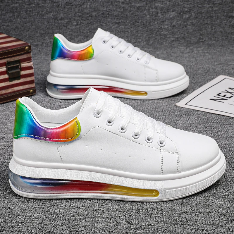 

Новинка 2022, модная мужская спортивная обувь, Мужская Уличная обувь для бега, маленькая белая обувь для студентов