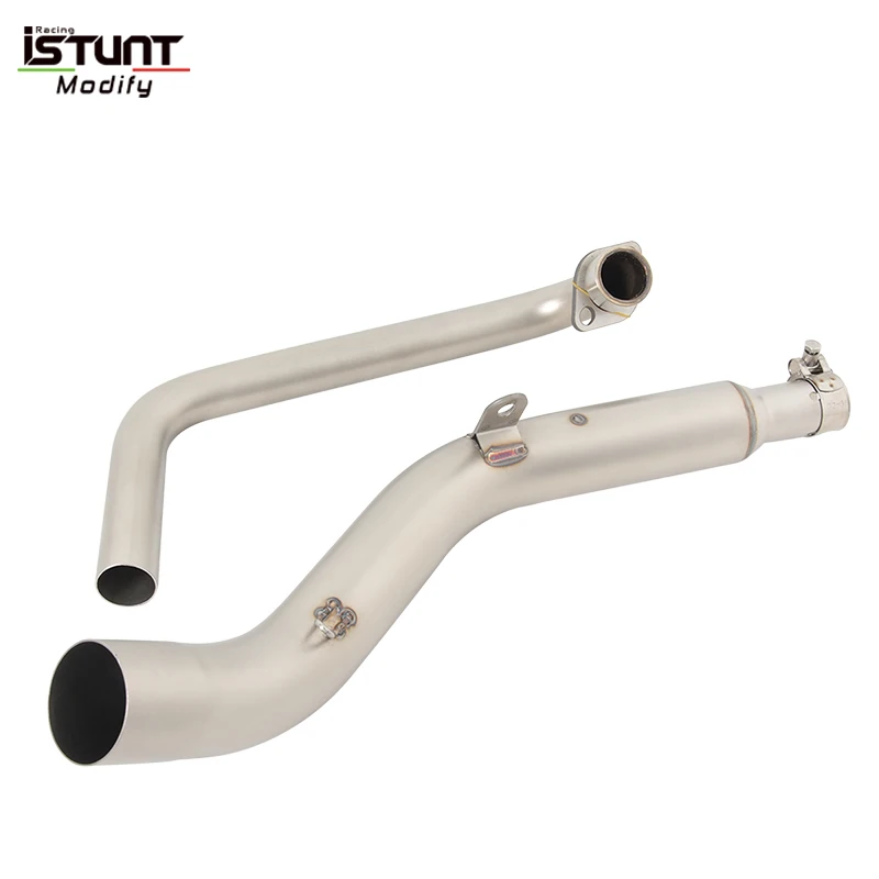 

Надевается для Zontes ZT125 U1 G1 Z1 Z2 2021-20220, выхлопная труба мотоцикла Escape Moto, полная система, модифицированная передняя соединительная труба 51 мм