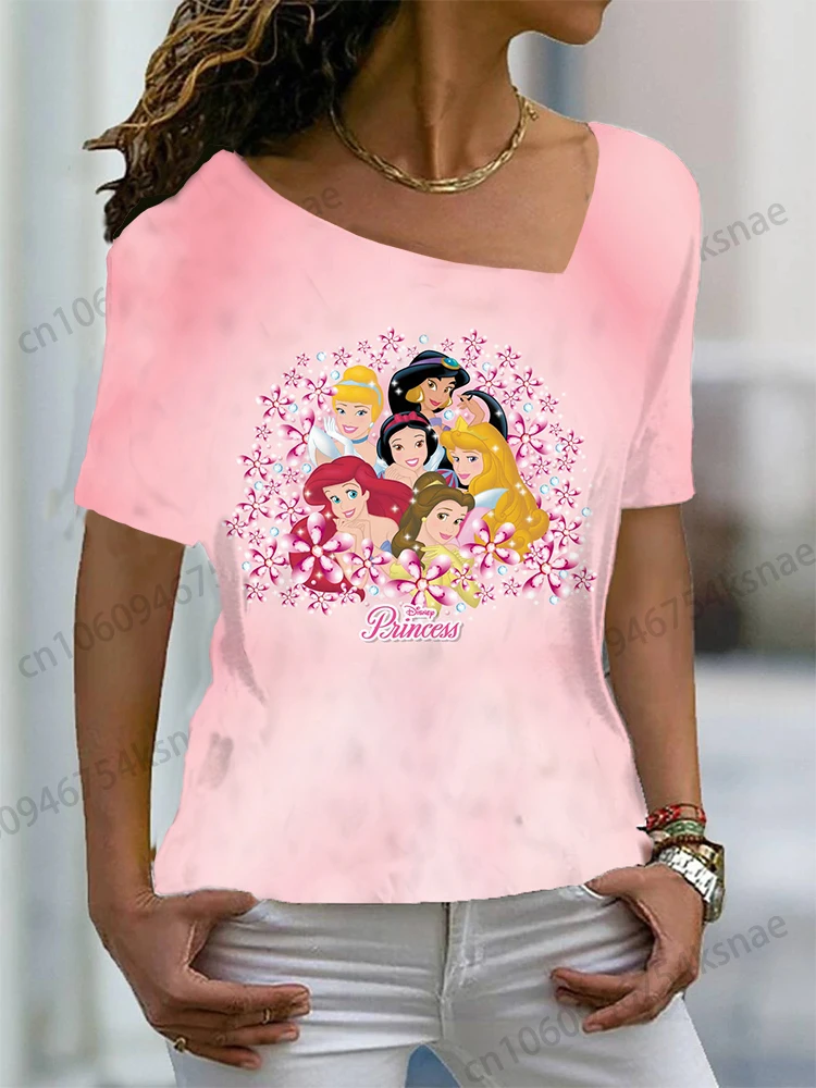 

Women's Cropped Disney Oversize T-shirts 2022 Women Clothing Wholesale Items Top Female Tshirt Woman Clothes Women's Tee Shirt