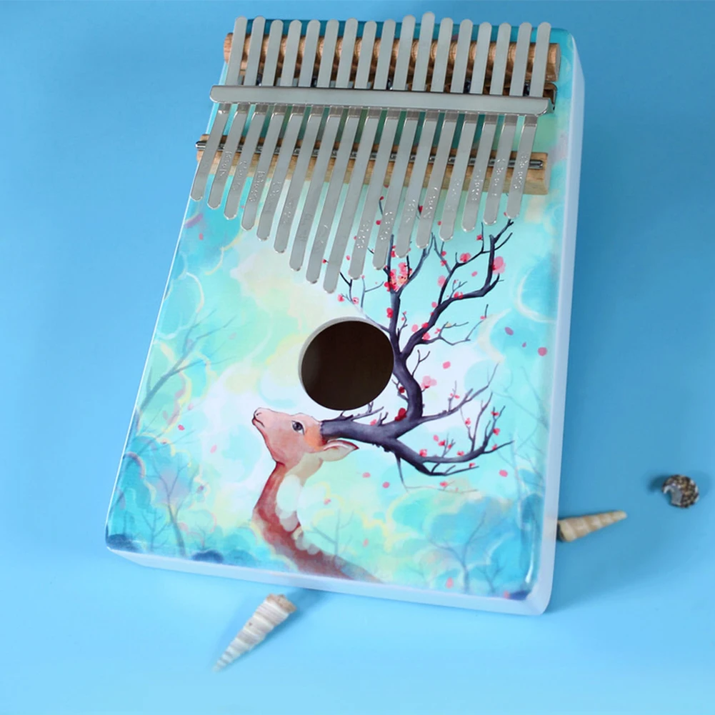 

17 клавиш Kalimba красное дерево большой палец фортепиано профессиональные музыкальные инструменты пальцевое фортепиано для детей взрослых по...