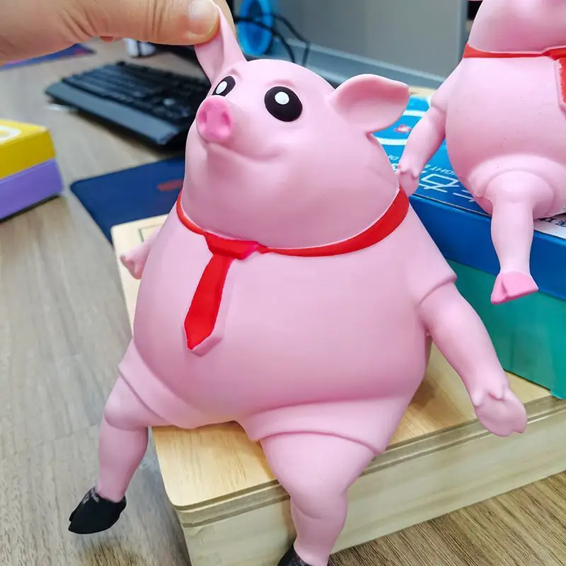 

Смешная сжимаемая игрушка-свинка, медленно восстанавливающая форму свинка из термопластичной резины, свинка-кукла, игрушки для снятия стресса, интересные подарки для детей, детская игрушка