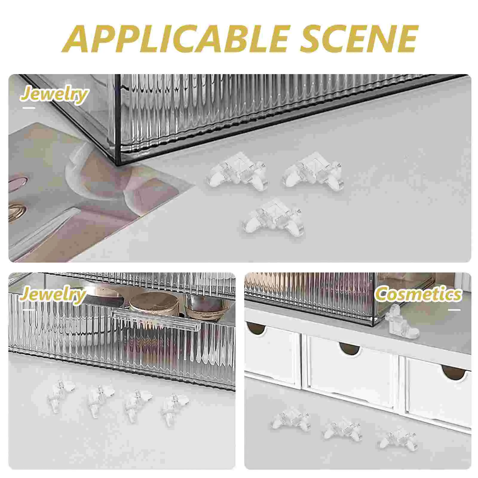 20 шт. акриловая коробка кронштейн для полки угловые кронштейны корпуса угловая