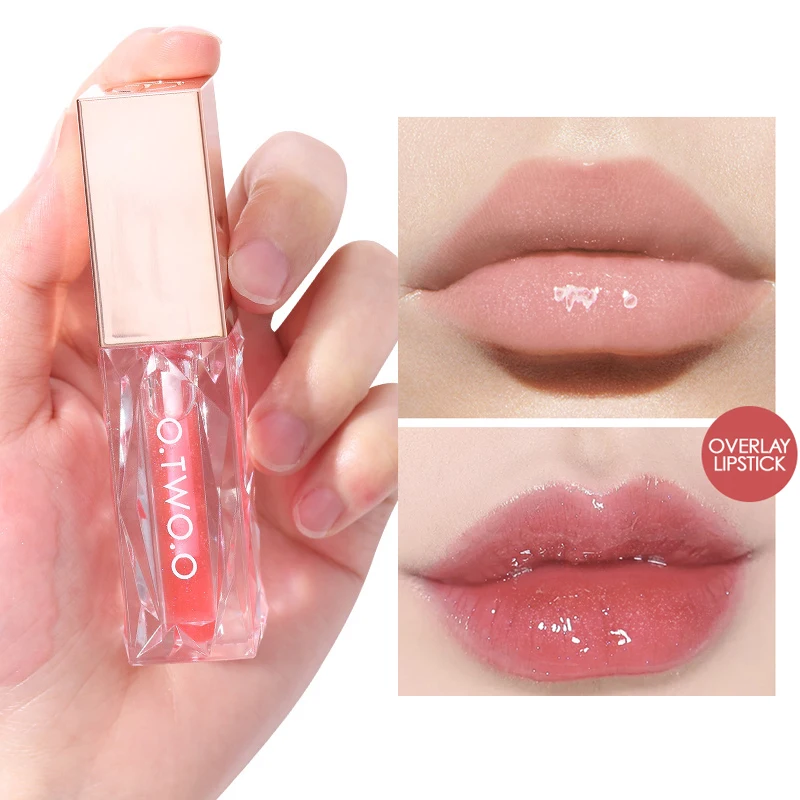 

6 Color Glitter Lip Gloss Waterproof Non-stick Lasting Lipstick Not Easy To Fade Lip Gloss Plumping Lip Tint Cosmetic Makeup