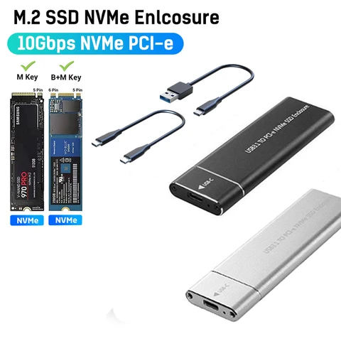 Корпус M.2 NVMe SSD IRhasta  USB 3.1 Type C
