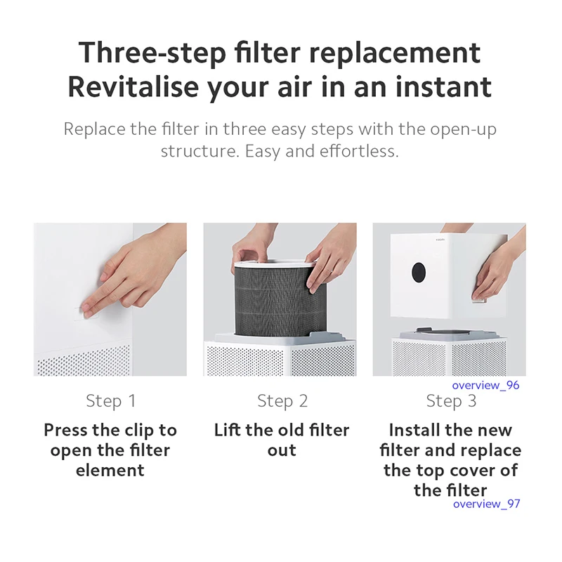 Xiaomi Mijia Air Purifier 4 Lite Интеллектуальный OLED-дисплей с сенсорным экраном Очиститель