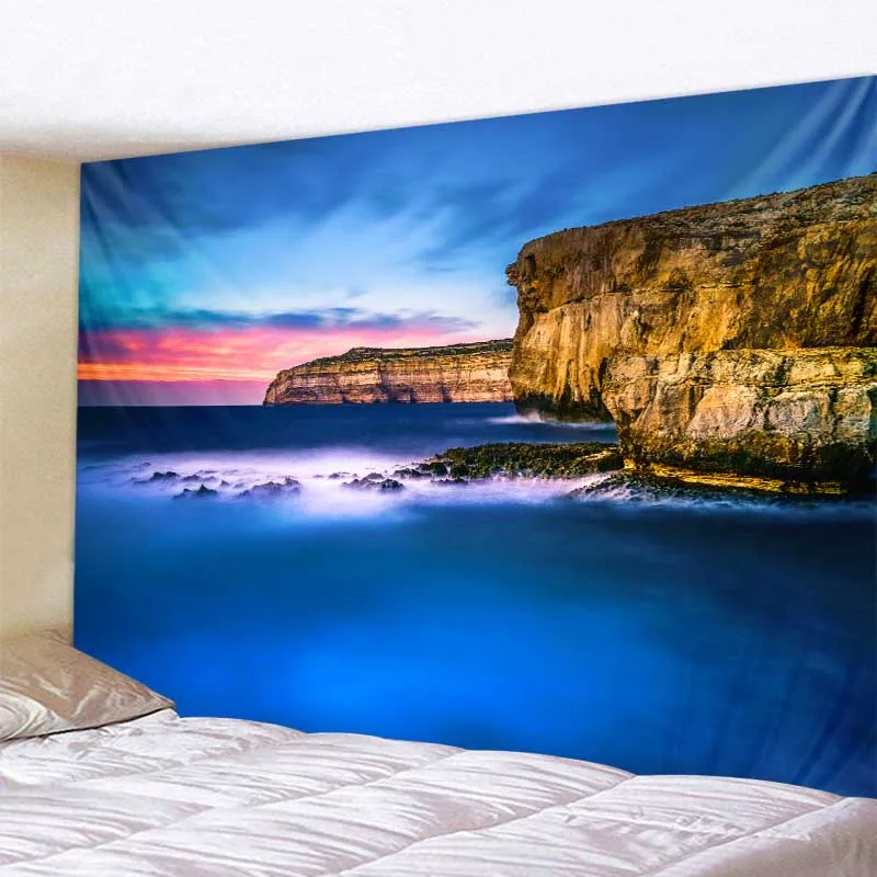 

Гобелен скандинавский тропический 100% полиэстер