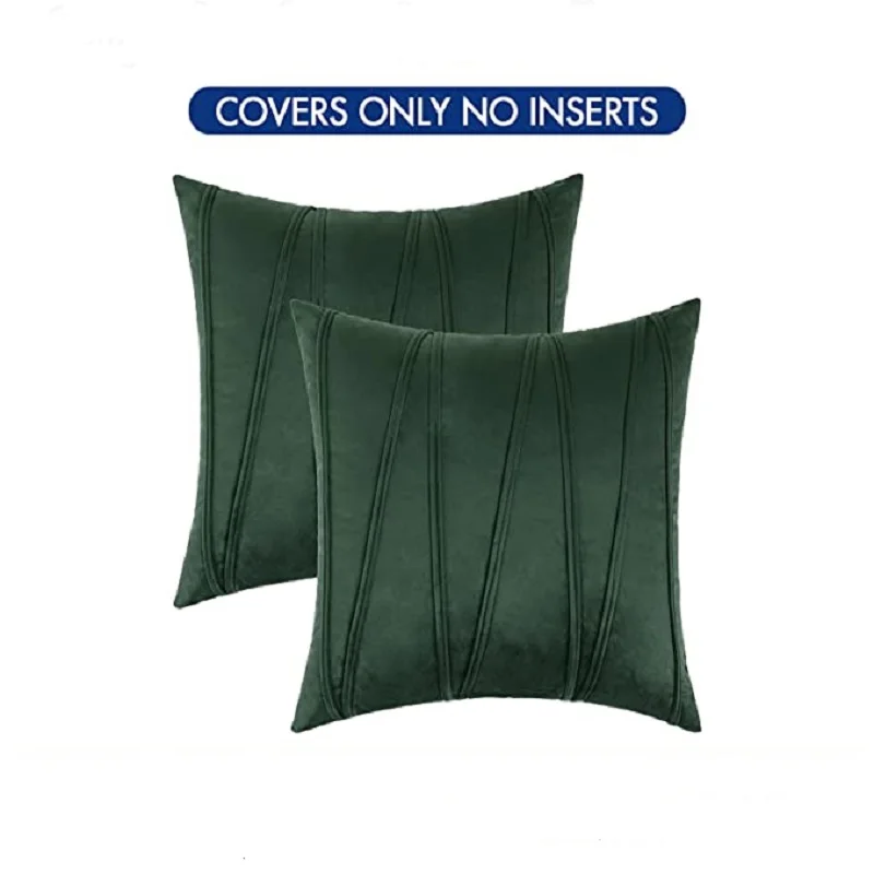 inyahome velvet throw pillow cover soft solid decorative square cushion case for sofa bedroom car home 30x5050x50cm cozy pillow free global shipping