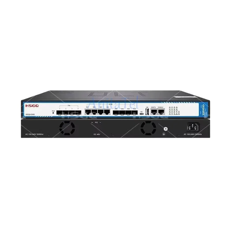 Фото Оптический линейный терминал FTTH HSGQ-04R GPON с 4 портами GE, PON 10GE Uplink, поддержка модуля CLASS C+ и трансивера OLT №2