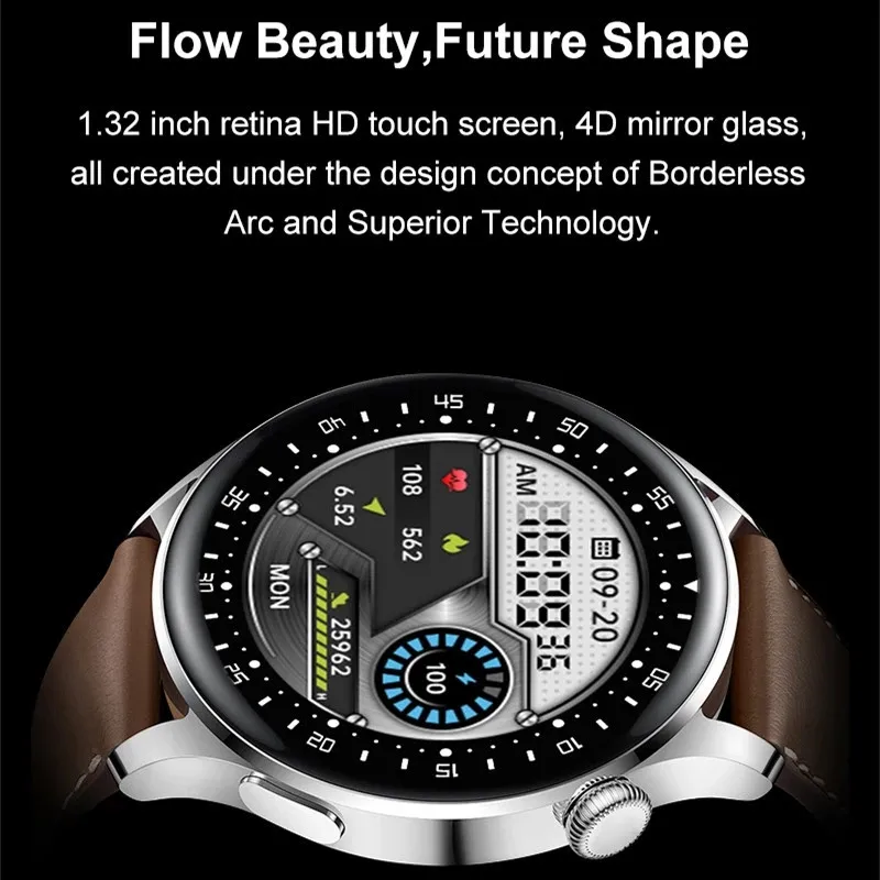 D3 Pro Smart Watch Bluetooth Call Custom Dial Heart Rate mi watch Blood Pressure Oxygen Sleep Smartwatch Sport Watch