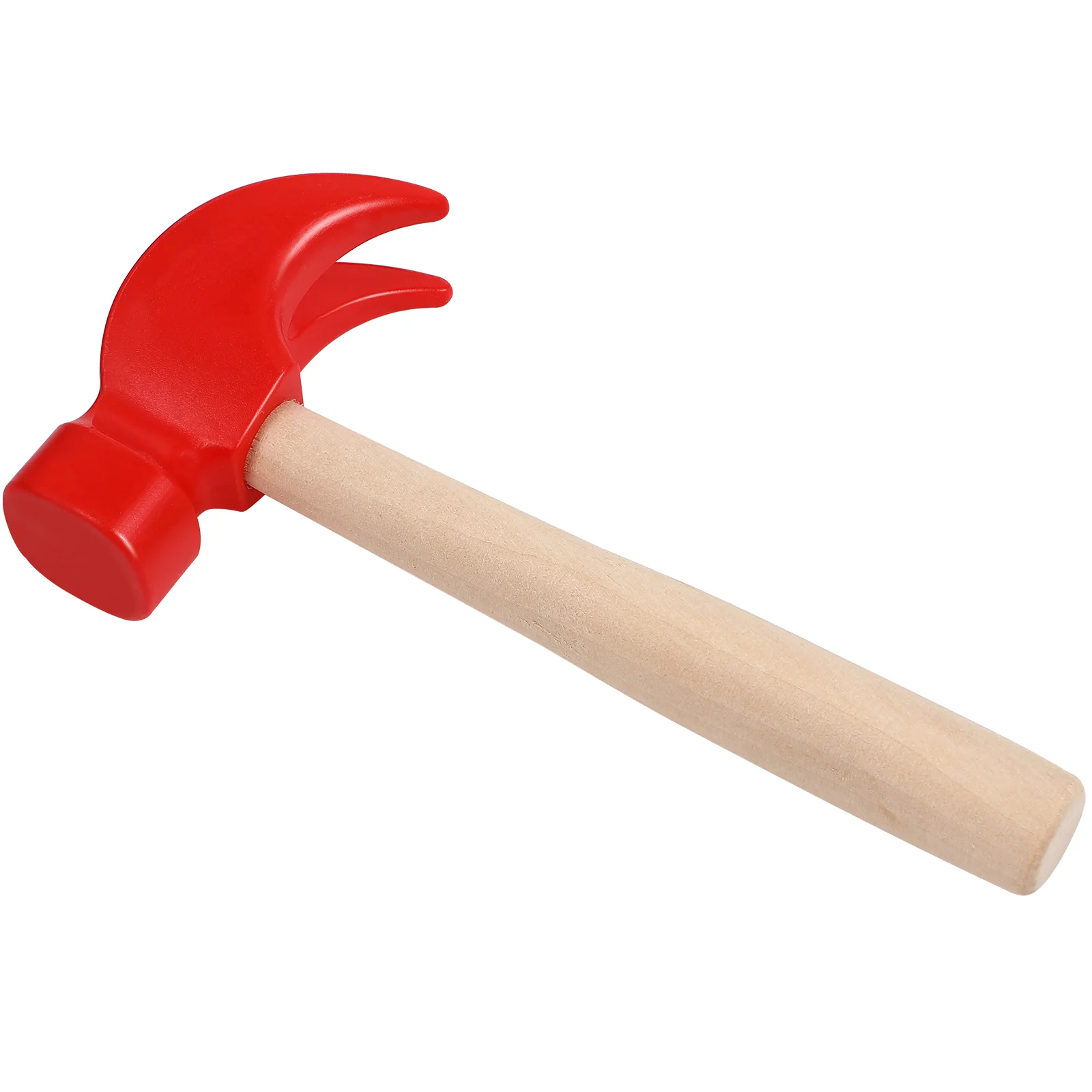 

Simulated Small Wooden Hammer Handled Hammers Kids Educational Toy Tool Children