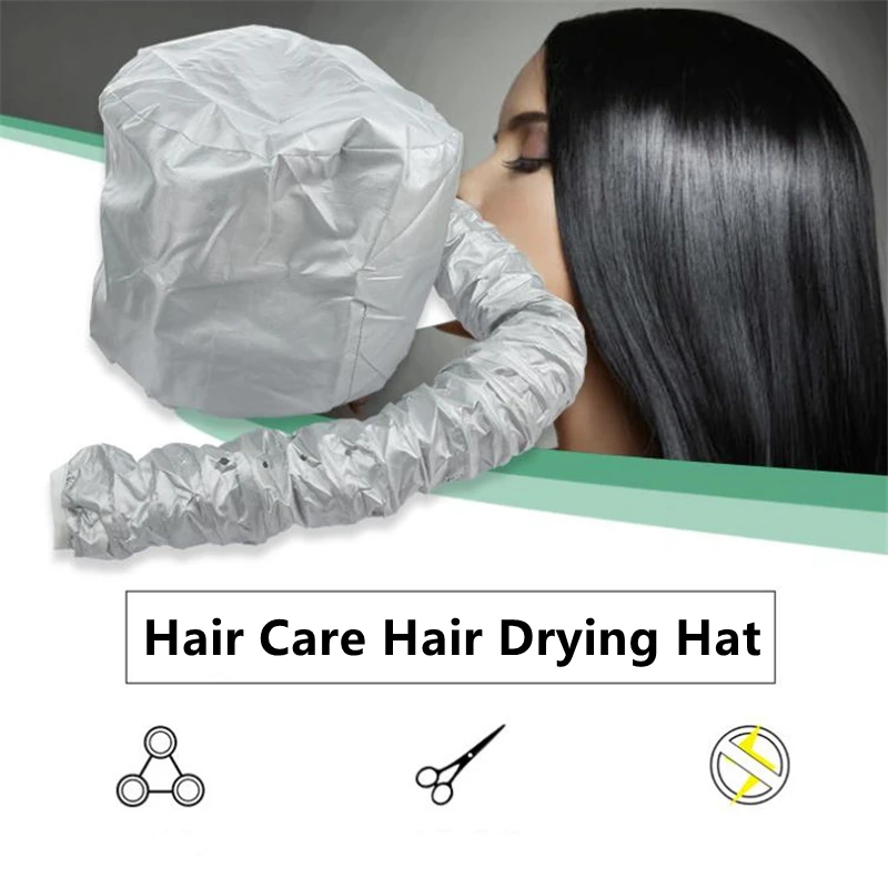 Hair Perm Portable Soft Hair Drying Nursing Cap Hood Heating Warm Blow Curlformers Dry Hair Cap Home Hairdressing Accessories