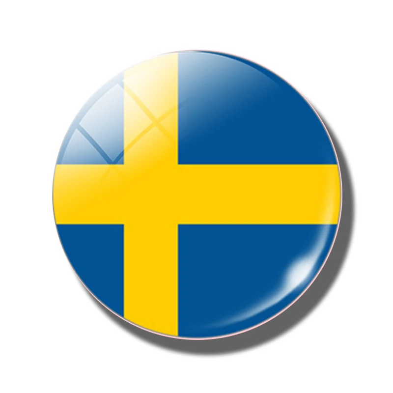 

Магниты для холодильника с флагами стран Северной Европы EQJJYPOC