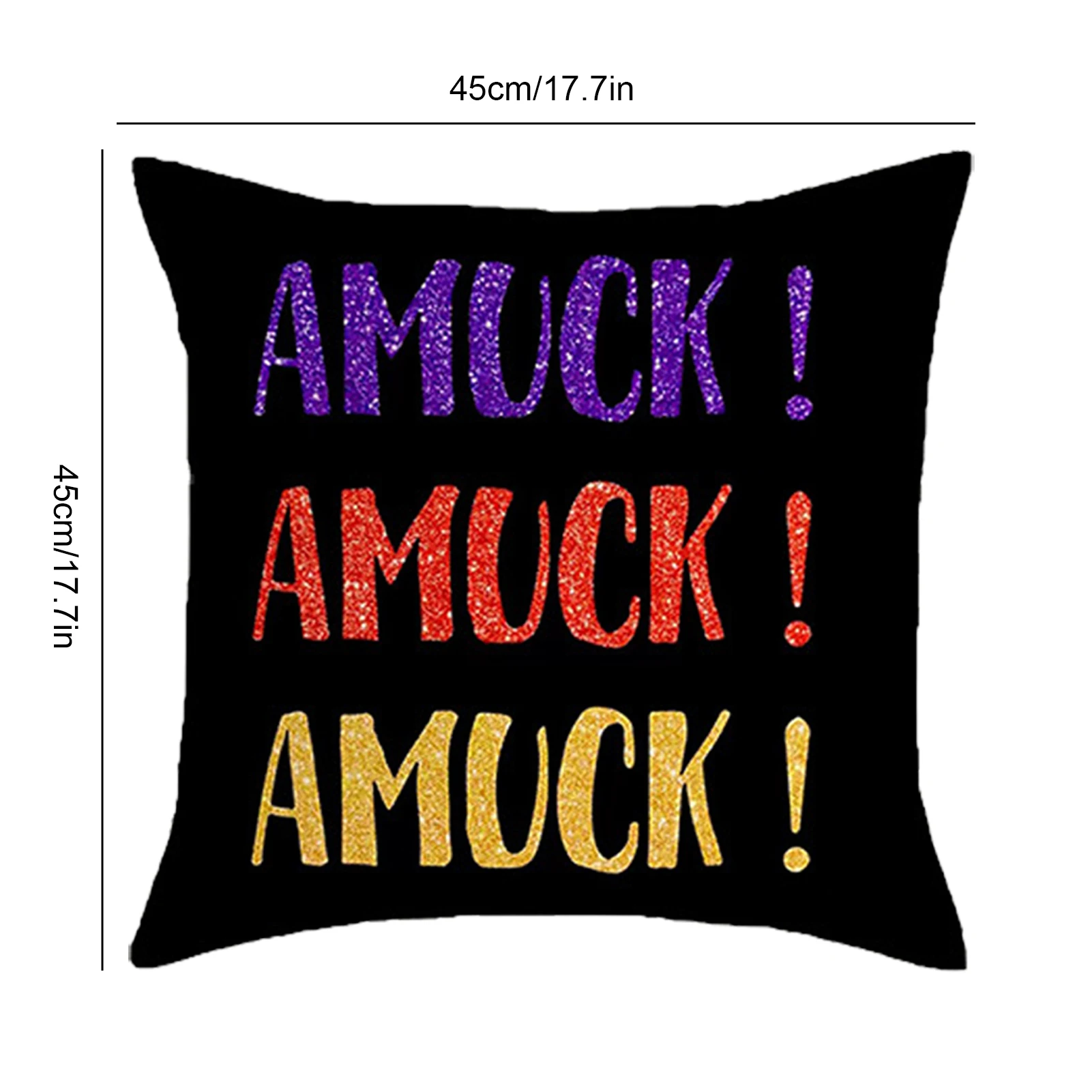 Новинка наволочка для подушки на Хэллоуин 18x18 дюймов |