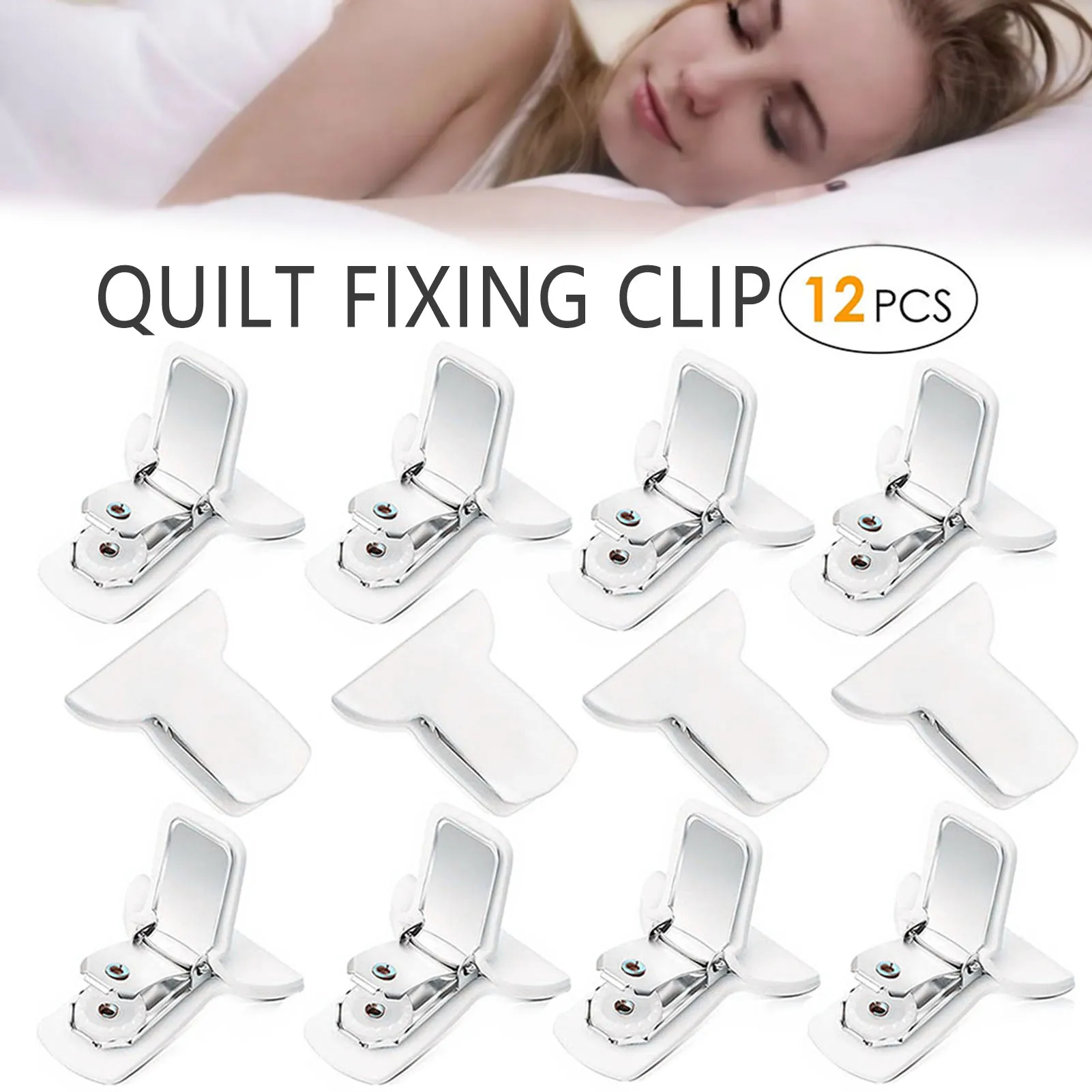 

Padded Comforter Clips Multipurpose Blanket Fasteners for Preventing Comforters From Shifting Inside Duvet Cover Clothes Pegs