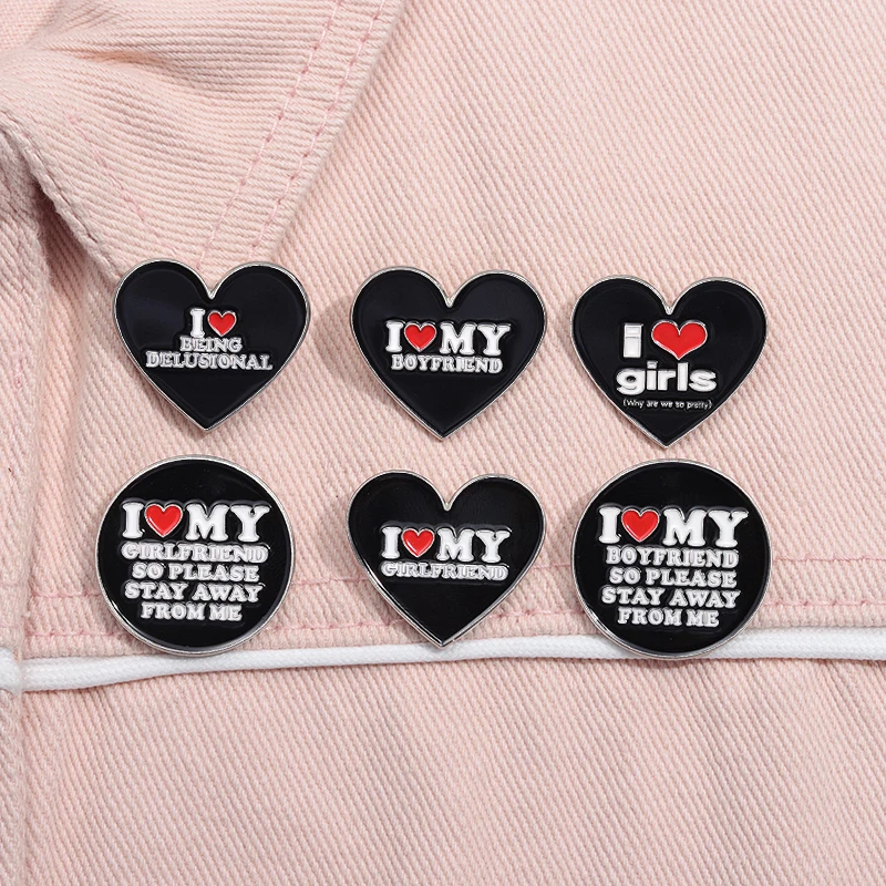 Аксессуары для одежды булавки на лацкан с надписью английском языке