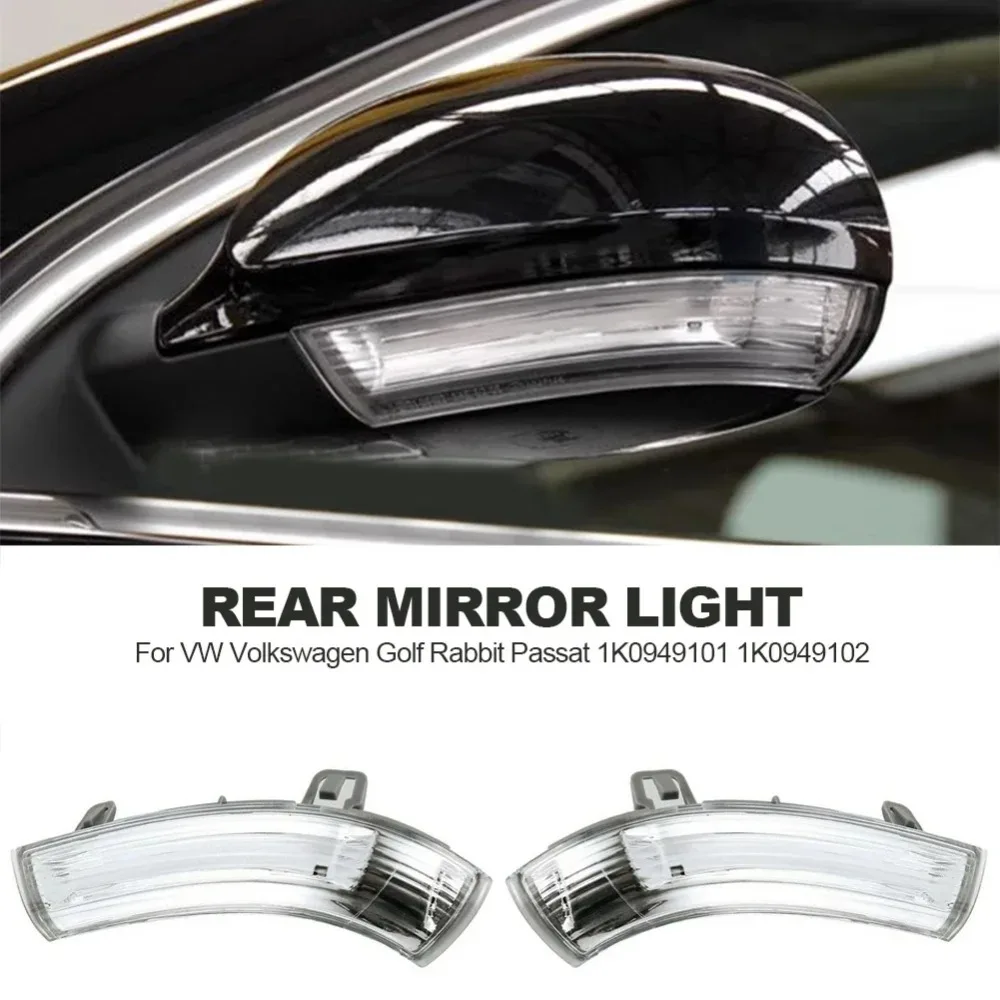 Фото Указатель поворота для зеркала заднего вида VW Golf Rabbit Passat, Jetta MK5, Eos, Skoda, Sharan 1K0949101 1K0949102 №2
