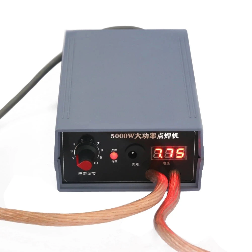 

5000W Portable Spot Welder Pen Automatic Mini High Power Battery Spot Welder Kit With A 3500am.7.4v Battery Welding Tools