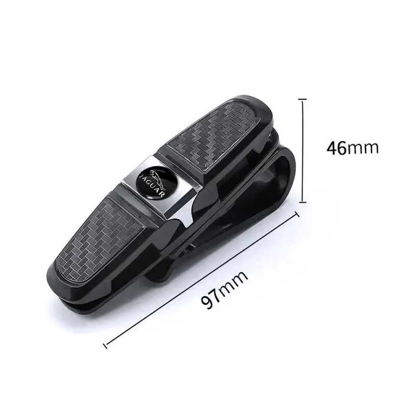 Автомобильный козырек зажим для очков солнцезащитные очки с фиксированной