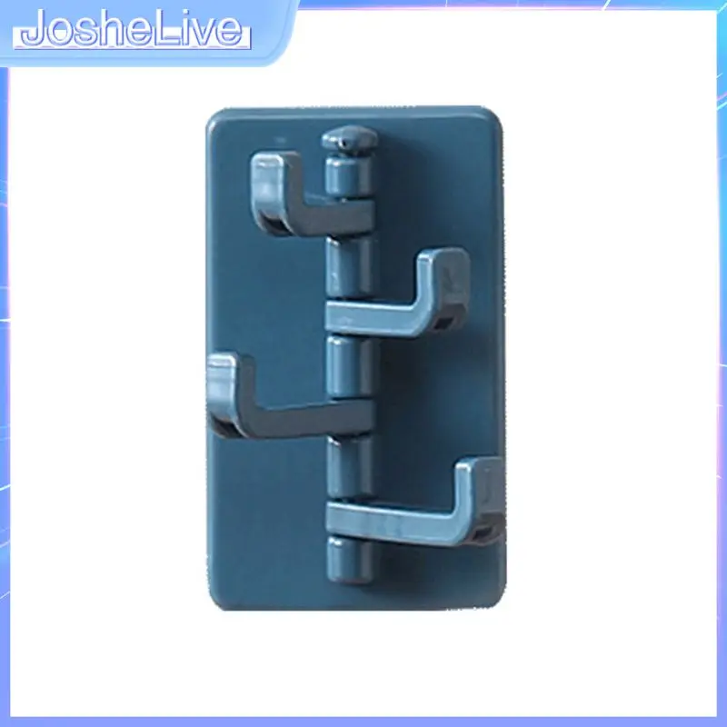 

Крючки для хранения, держатель для ключей, вращающийся, многоцелевой, настенный, бесшовный, клейкий, крепкий подшипник, крючок, 4 вращающихся...