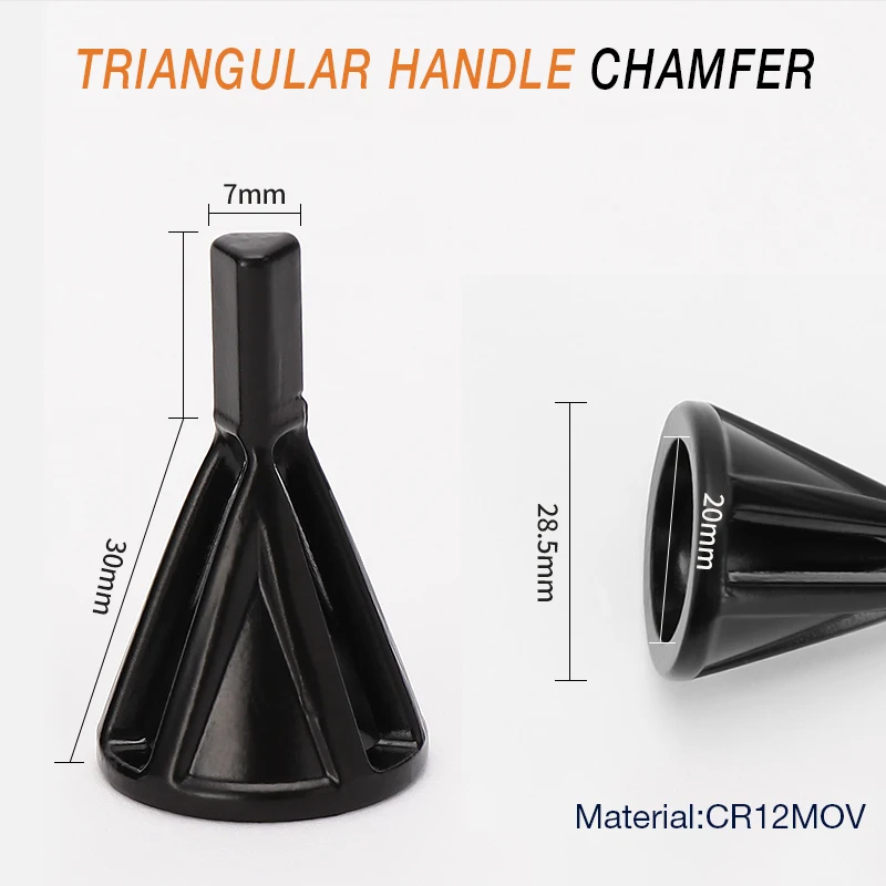 

Фаска резак из нержавеющей стали инструмент для удаления заусенцев внешняя фаска сверло для быстрого ремонта поврежденного металла