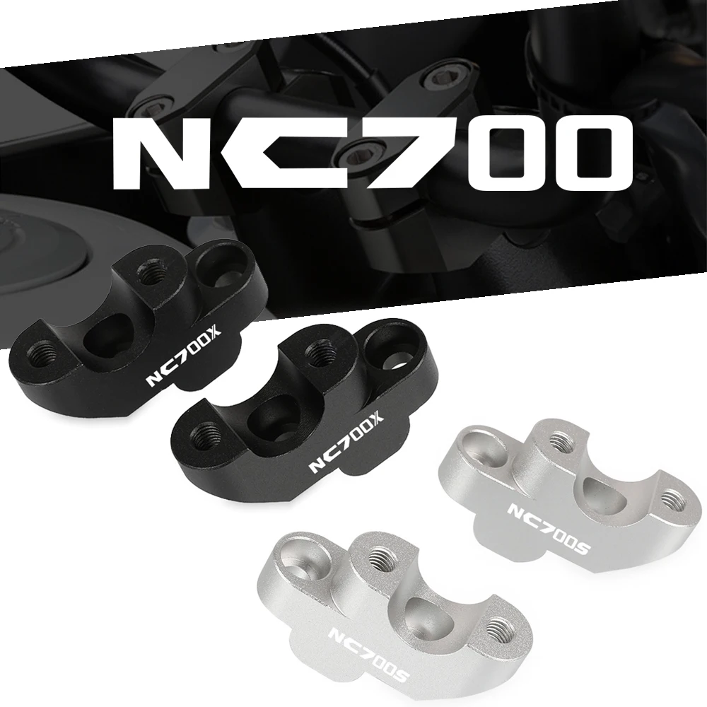 

Handlebar Riser Fat Bar Mount Risers For Honda NC700S NC700X 2012 2013 CB 500 F X NC750S NC750X CB300F CB400F Accessories