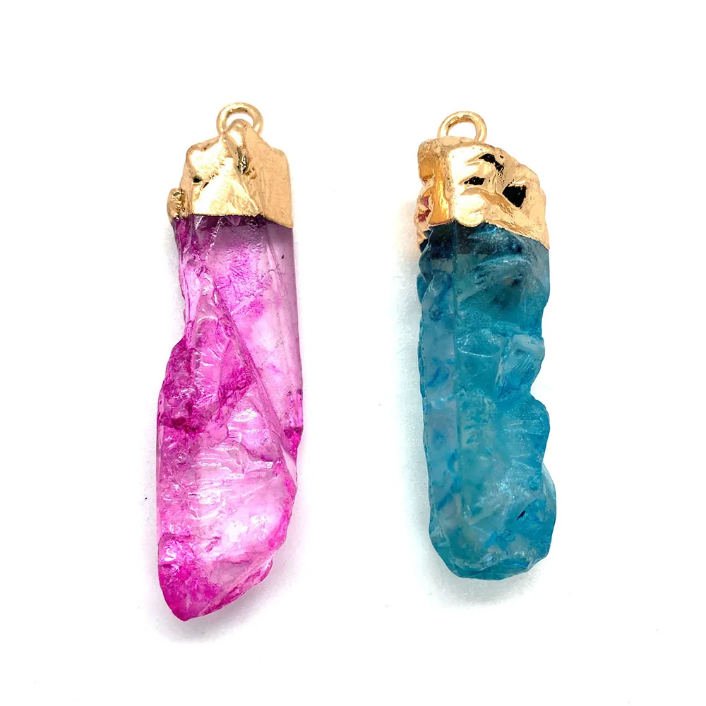 Изысканный натуральный камень неправильной формы Очаровательная Хрустальная