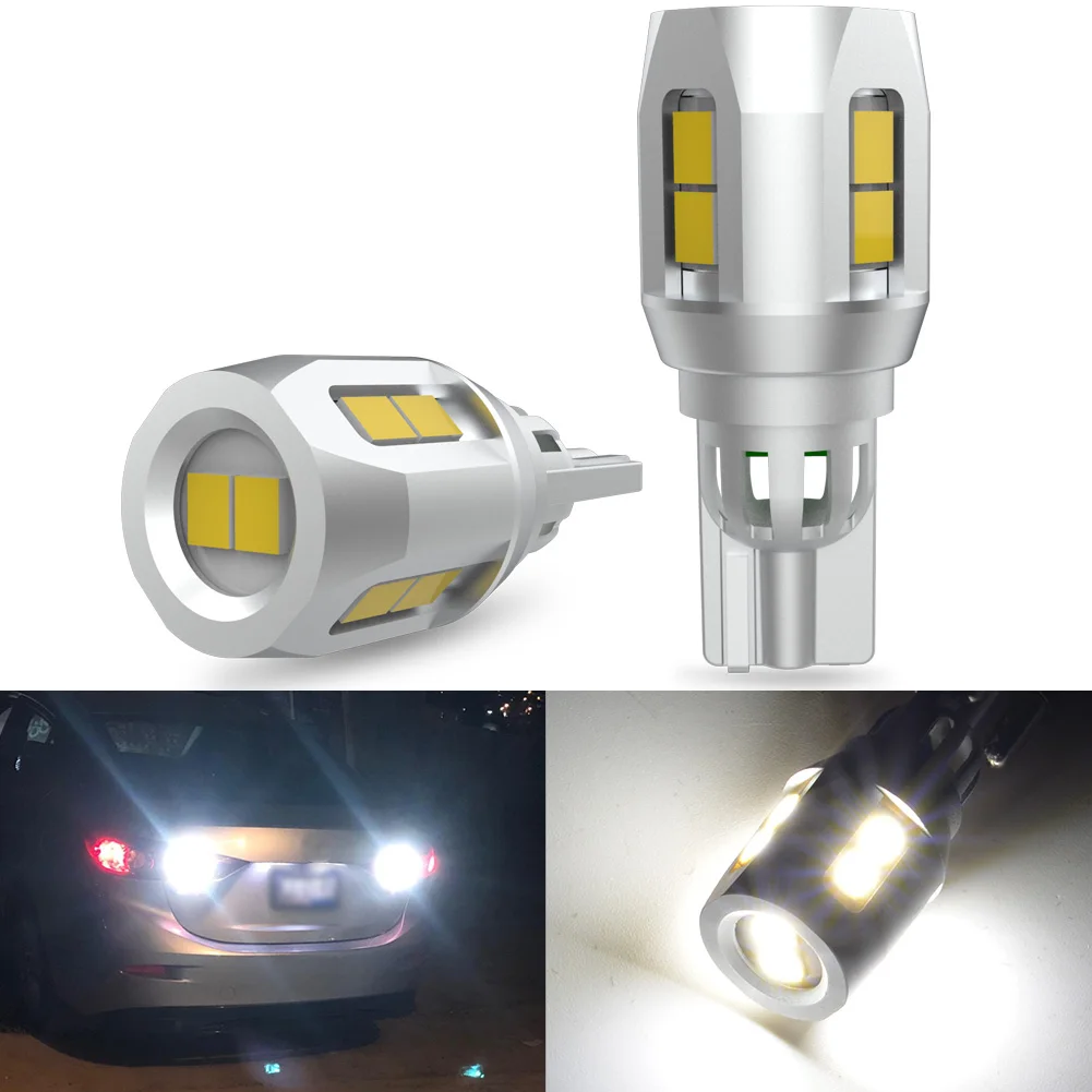 

2 шт. для VW BMW Audi Ford 2000 лм W16W светодиодный T15 T16 Canbus без ошибок OBC