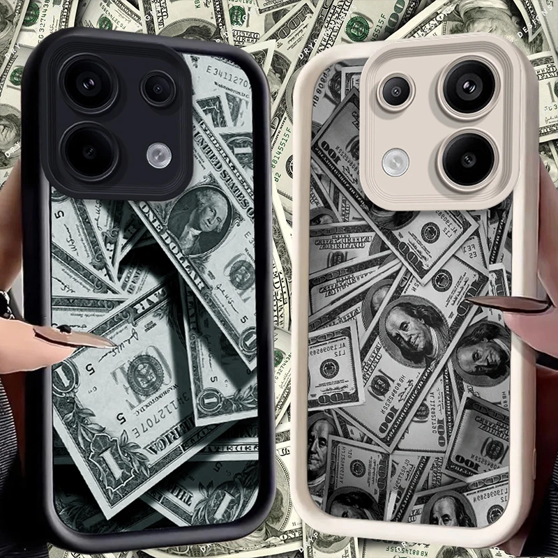 Силиконовый чехол для Xiaomi Redmi Note 13 12 Pro Plus 4G зеркальная копия 13C 12C Turbo 11 11S 10 10S 9 10A 10C 9C