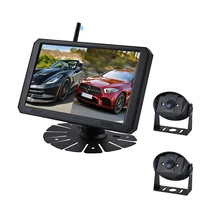 hd waterproof car 7inch 1080p full hd car monitor and digital wireless reverse camera kit system
