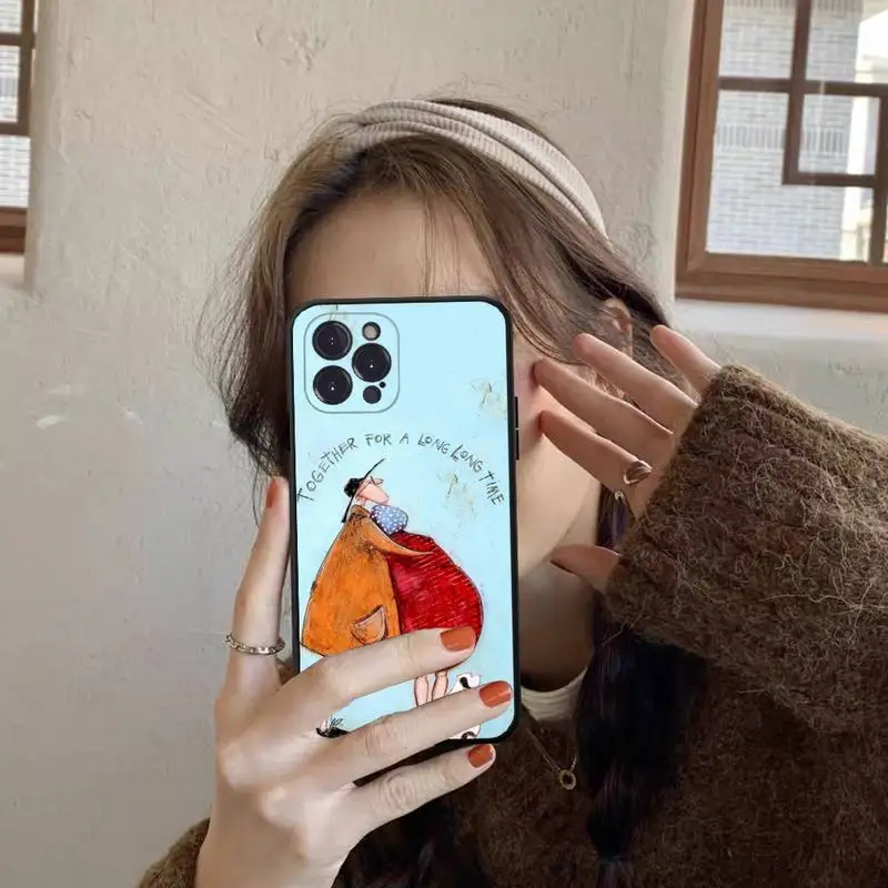 Чехол Sam Toft для iPhone 11 12 13 Mini Pro Max 8 7 6 6S Plus X 5 SE 2020 XR XS (art.: 3920bd4a35548) - 3920bd4a35548