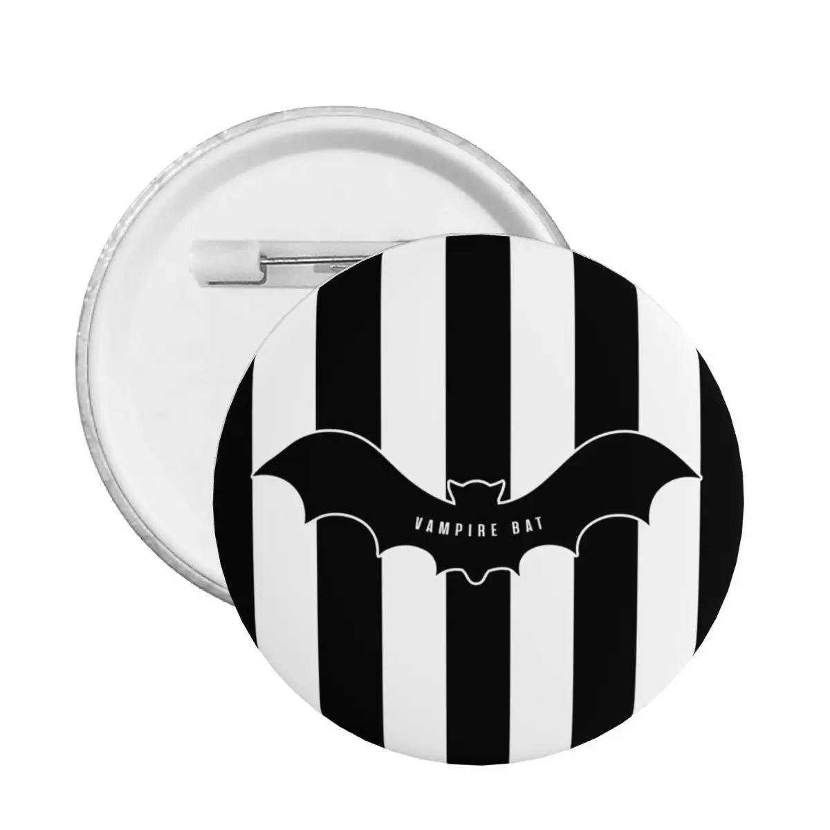 Значок вампира летучая мышь на пуговицах сзади для джинсов настраиваемые значки