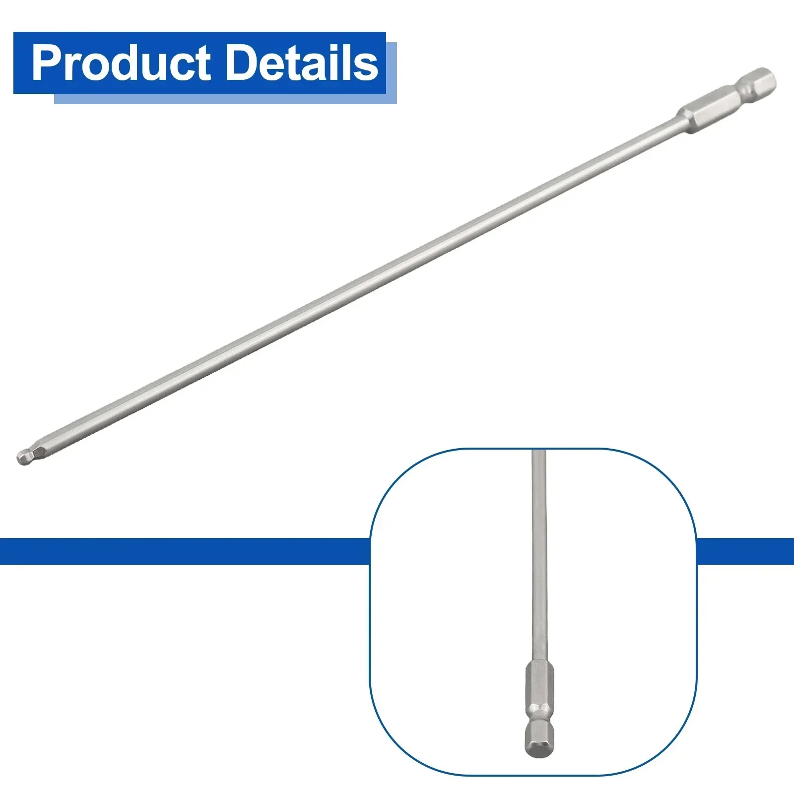 1 шт. отвертка длиной 200 мм H3/H4/H5/H6 легированная сталь шестигранный хвостовик