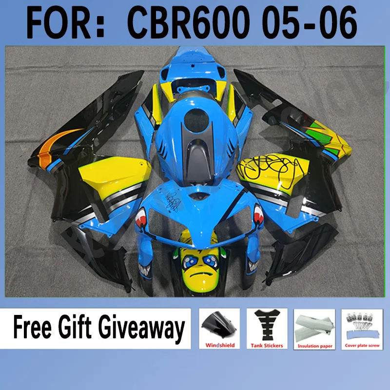 

Новый комплект обтекателей для мотоцикла ABS для HONDA CBR600RR F5 2005 2006 CBR600 RR CBR 600RR 05 06 комплект обтекателей для кузова Shark