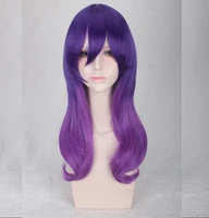 60cm kiss him not me serinuma kae purple wig cosplay costume watashi ga motete dosunda women heat resistant hair wigs