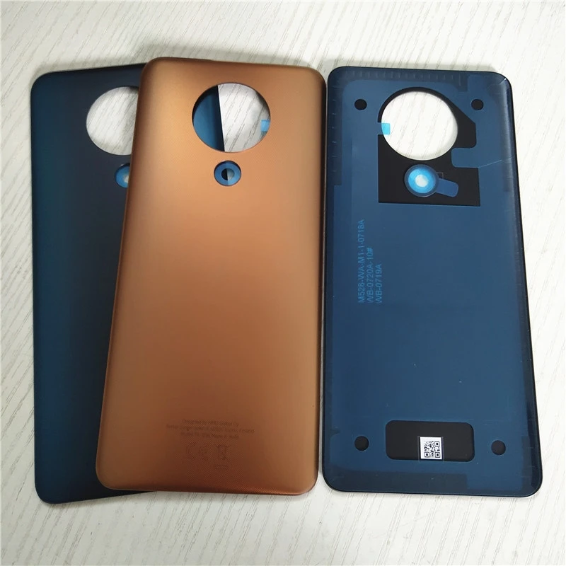 

Оригинальный новый задний корпус для Nokia 5,3, стеклянный задний корпус, Крышка батарейного отсека для Nokia 5,3, задняя крышка