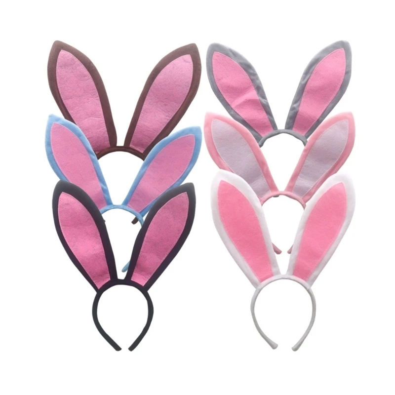 Q0KE повязки на голову с ушками в виде животных повязка для волос головные уборы