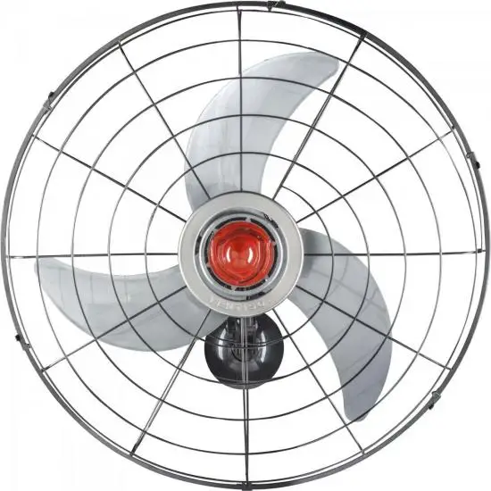 

68cm Bivolt POWER 70 Black/Silver VENTISOL Wall Fan
