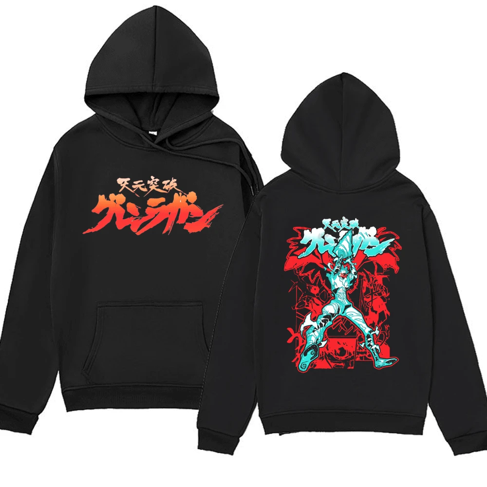 

Толстовка унисекс с японским аниме Tengen Toppa Gurren Lagann