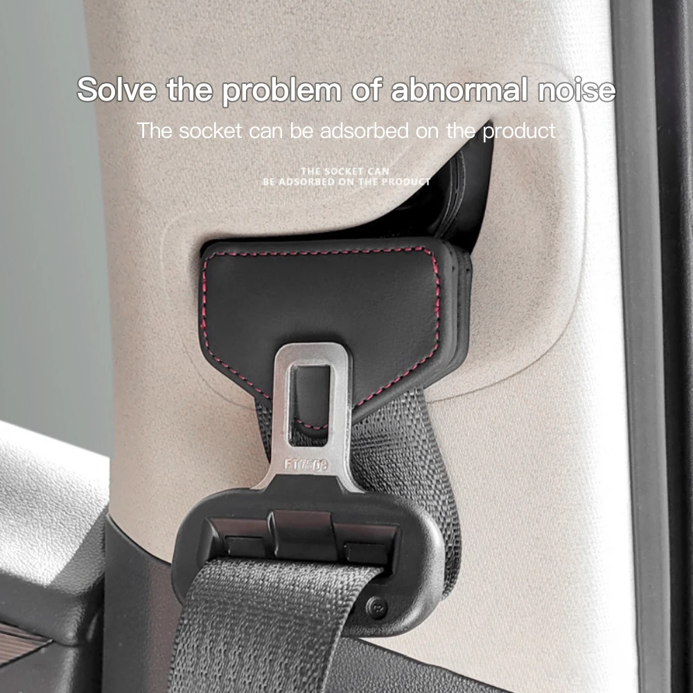 

Universal Seat Belt Retainer Adjustable Safety Car Seat Belts Clips Spacing Limit Fastener Retainer Car Interior