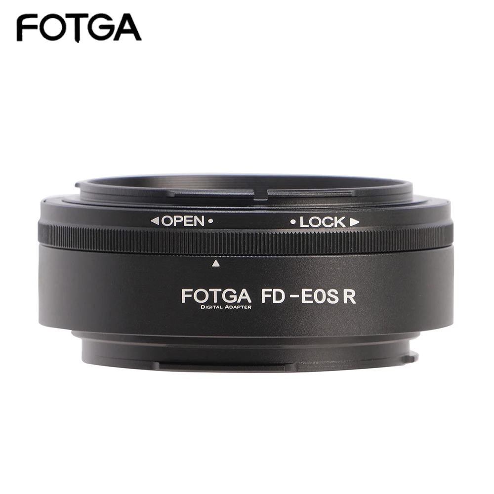 Фото Адаптер объектива FOTGA, кольцо-переходник для объектива Canon FD, крепление R RF, серия R R R3 RP R5 R6 Mark II R5C R7 R10, зеркальные камеры №1