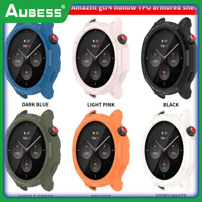 

For Amazfit Gtr4/amazfit Gtr4 Watch Protection Shell Tpu Shell Screen Protector Protection Case Dust And Fall Prevention