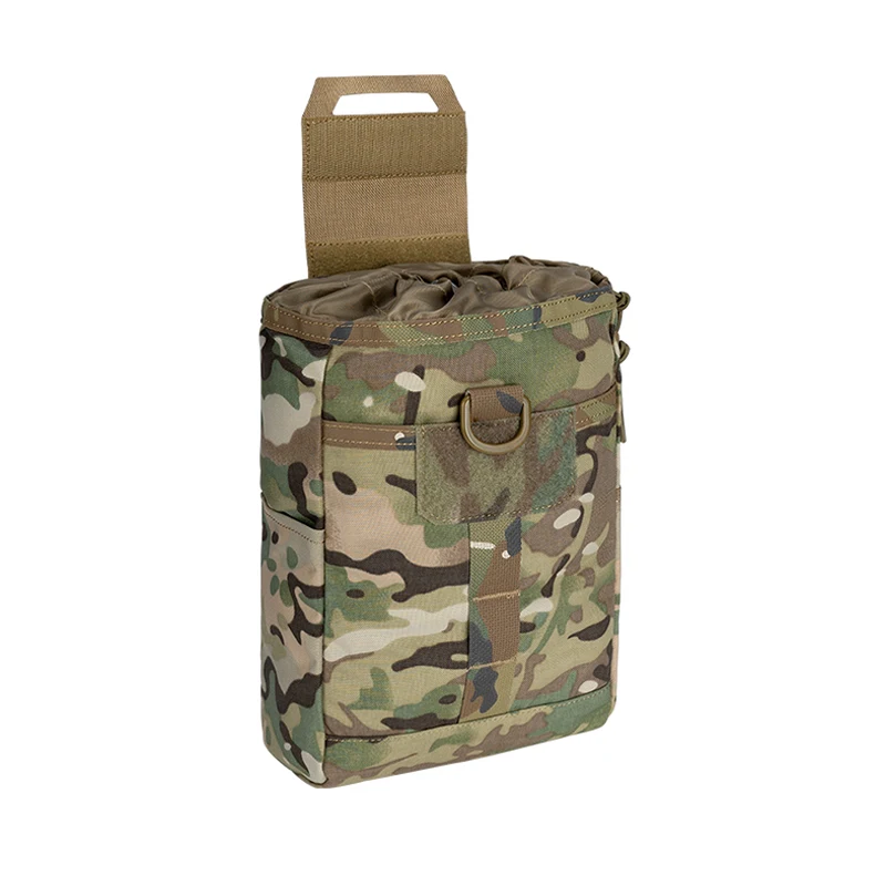 

IDOGEAR Tactical Foldable Recycling Bag Dump Pouch MOLLE Drop Pouch Hunting Tools Accessories Bags Airsoft 3577