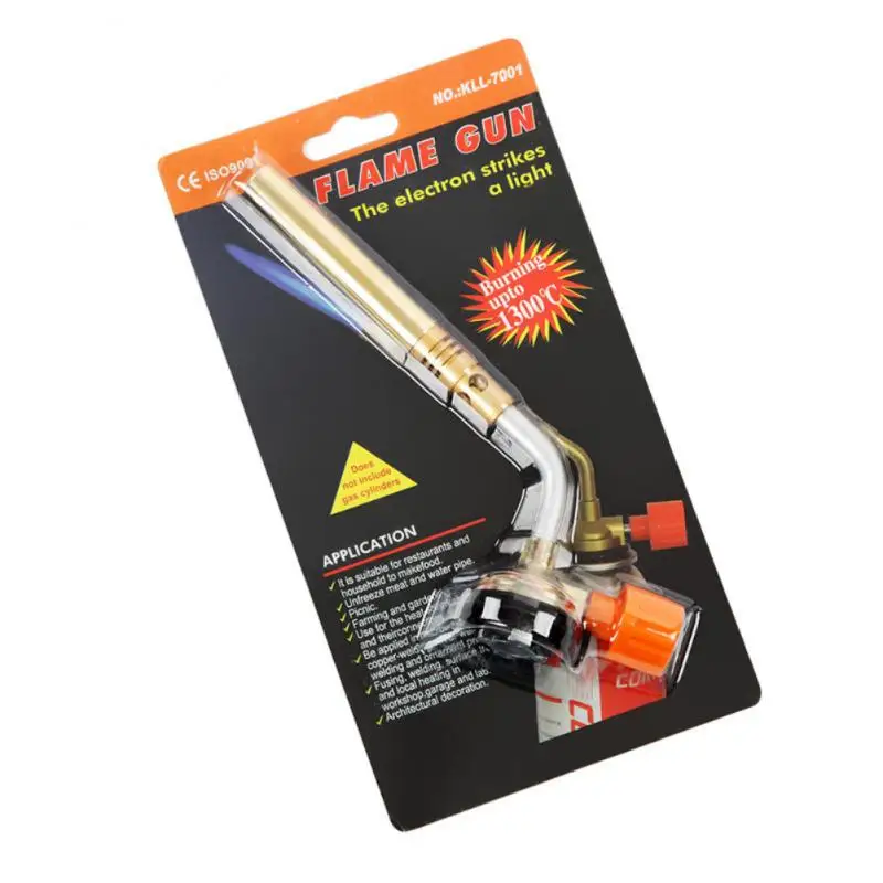

2/4/5PCS Flame Gun Reliable Stainless Steel Barbecue Single-tube Portable High Temperature Manual Ignition Gun