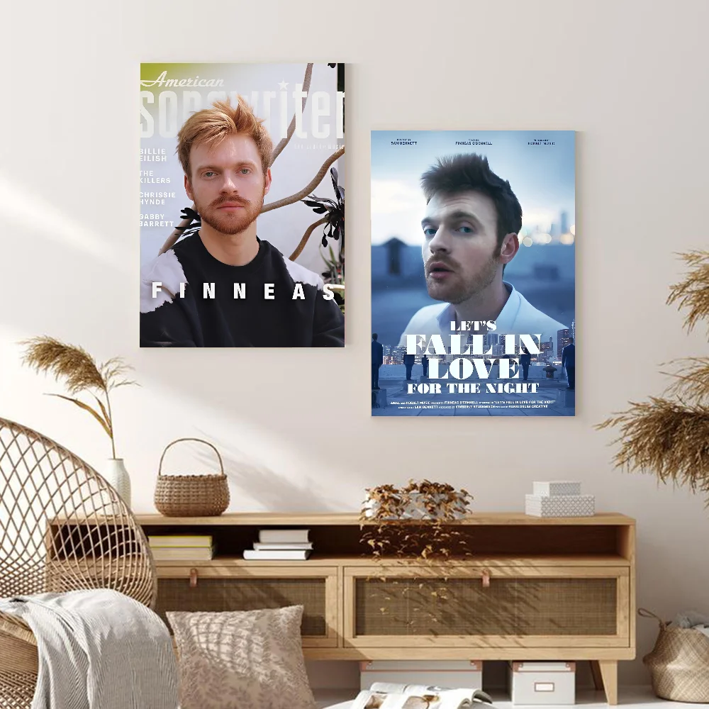 Настенные самоклеящиеся плакаты F-Finneas Singer