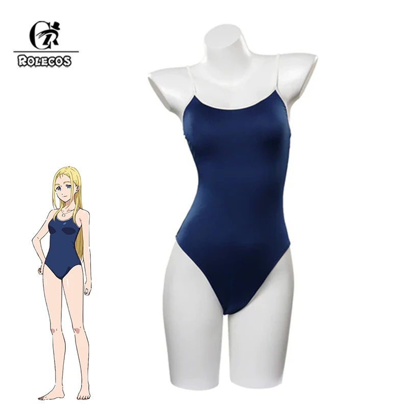 

ROLECOS Summertime Render Ushio Kofune Swimsuit Ushio Kofune Cosplay Costume Summertime Sexy Women Swimwear