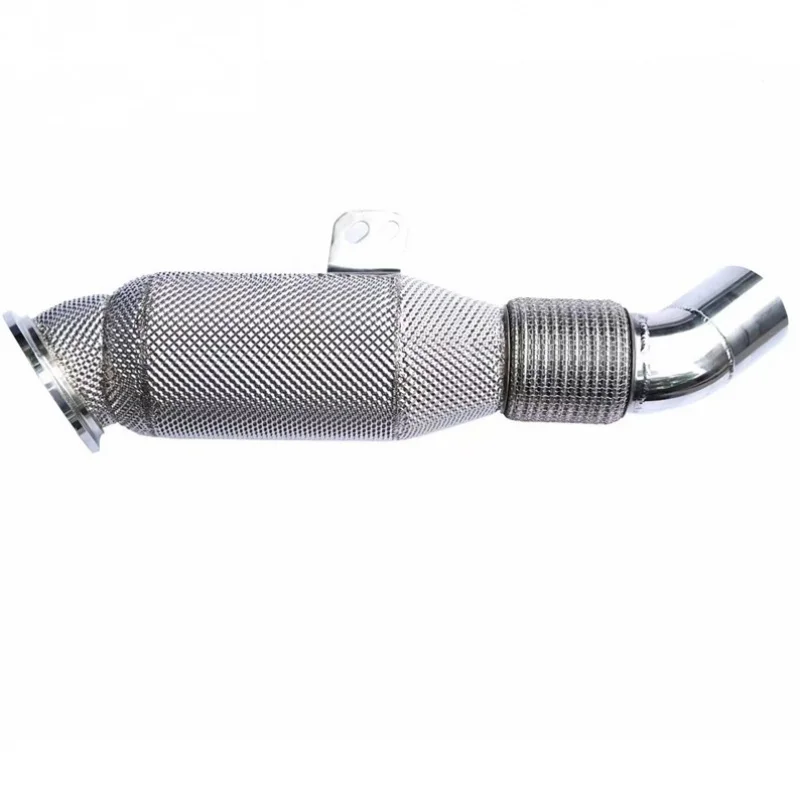 

Head Section High flow Pipes Exhaust Pipes branch downpipe Exhaust Pipe with catalyst for BMW TH4 435/440 B58 3.0T