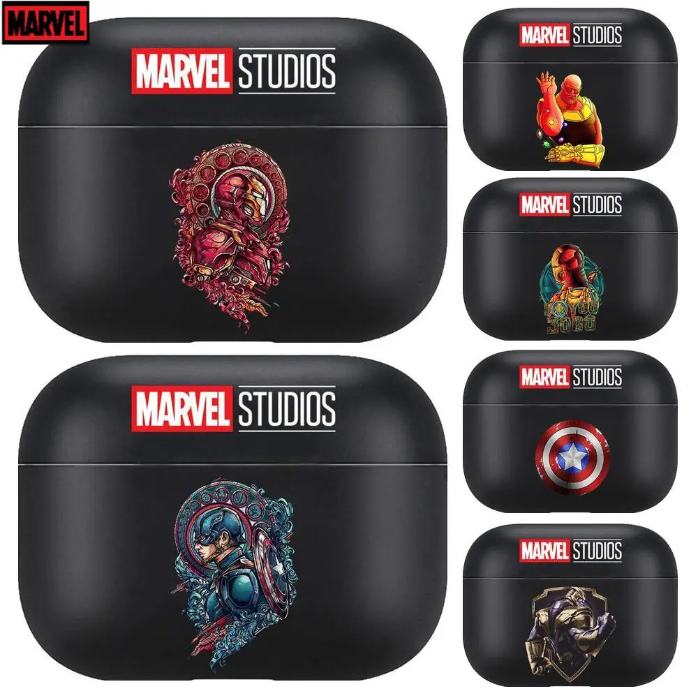 

Marvel Iron Man Thanos For Airpods pro 3 case Protective Bluetooth Wireless Earphone Cover for Air Pods airpod case air pod Case