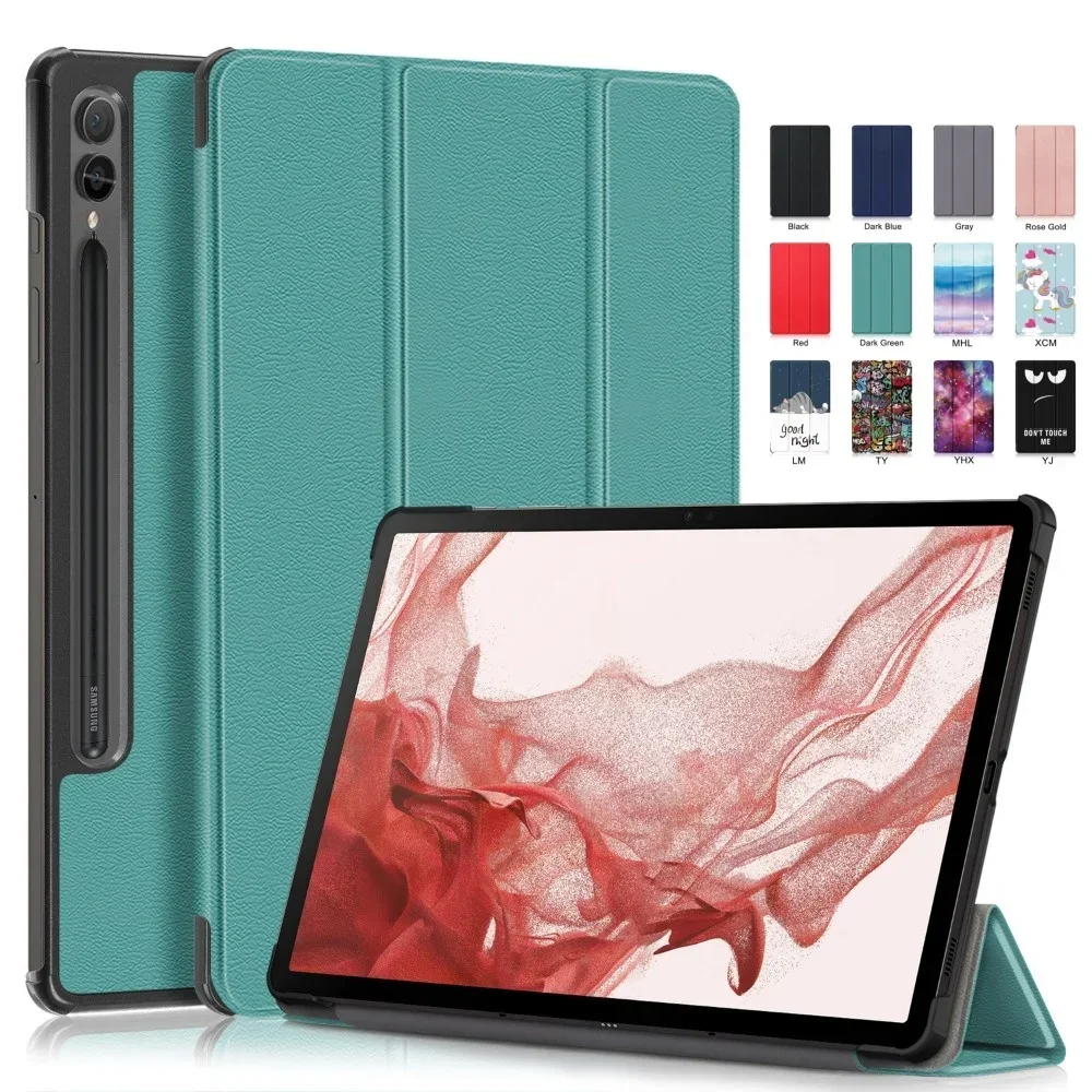Новый чехол для Samsung Tab S9 Fe Plus 12 4 дюйма тройная складная подставка магнитный