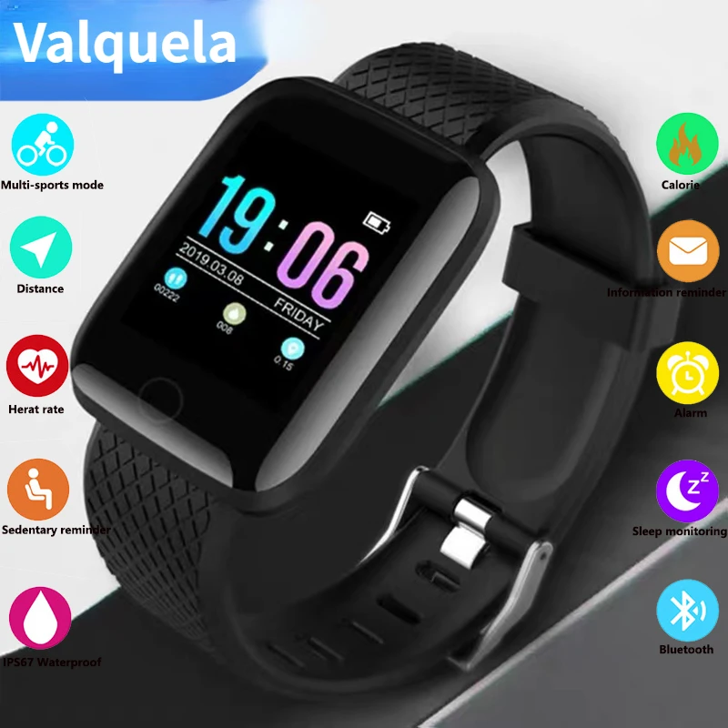 

D13 Smart Watch Men Blood Pressure Waterproof Smartwatch Women Heart Rate Monitor Fitness Tracker Watch Sport For Android IOS