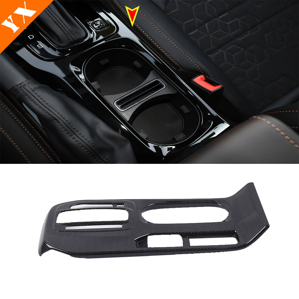 

ABS Plastic Carbon Car Gear Shift Panel Decoration Cover Trim Frame Stickers For Trumpchi GS3 2017-2020 Interior Accessories